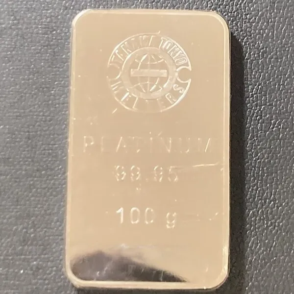 プラチナインゴット100g